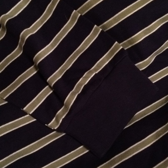 NWT $50 JOHN ASHFORD L/S Striped Polo Shirt XXL - Picture 4 of 8